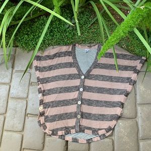 SPLENDID Poncho Style Button-Up Sweater Size Small
